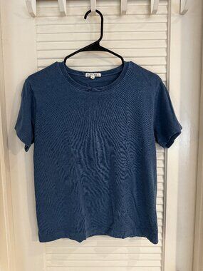 Alex Mill 100% Cotton Blue Women's T-shirt